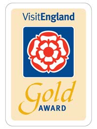 Visit England Gold Award logo